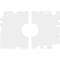 Ekena Millwork Novo Architectural Grade PVC Ceiling Medallion, 12"W x 8"H x 3"ID x 4 1/4"C x 1"P, Two-Piece CMP12X8NO2-03000 - alternate 4